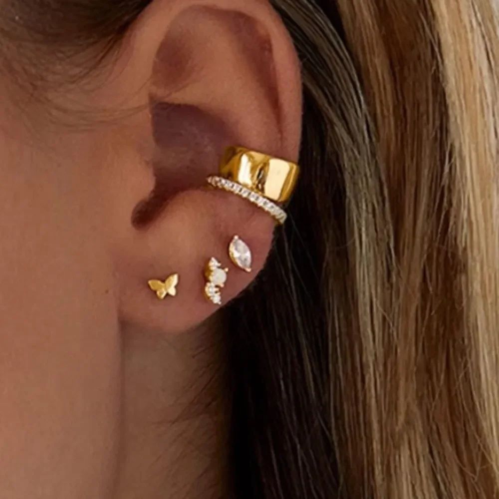 Marquise studs